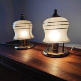 Paire de lampes anciennes art déco