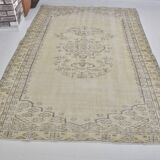 Oushak Handmade Floor Vintage Rug sku1486