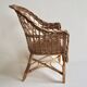 Wicker armchair for children