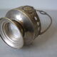 Old drageoir bonbonnière early 20th silver metal dated 1910 monogram S