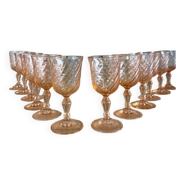 Verres à liqueur sur pied Rosaline
