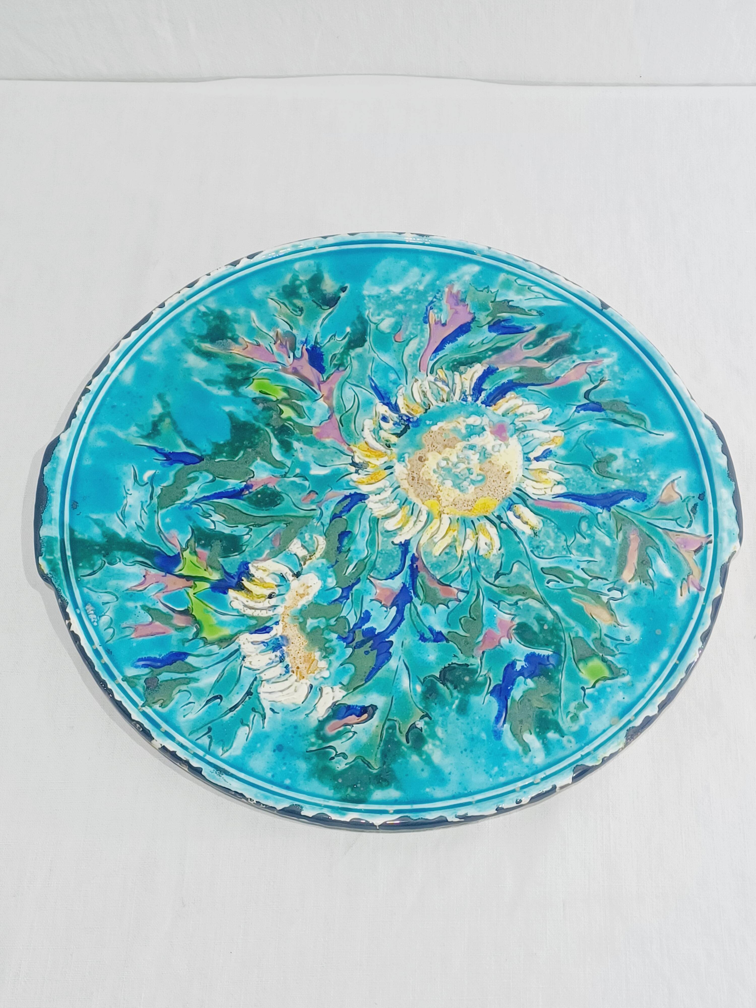 M. Saturnino – Round ceramic dish