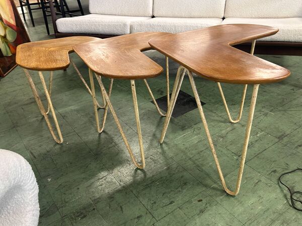Tables gigognes Jacques Hitier 1952