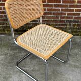 Set of 4 chairs model Cesca B32 designed by Marcel Breuer design