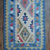 Handmade Persian Qashqai hallway rug 209x64cm