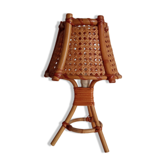 Vintage bamboo lamp