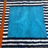 Handmade pure wool rug, size 100 x 200 cm