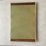 Rectangular mirror top art deco 25 x 37cm