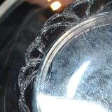 Kim Coupe salad bowl in crystal signed DAUM France - DESIGN 1950