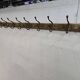Old school coat rack with 13 hooks