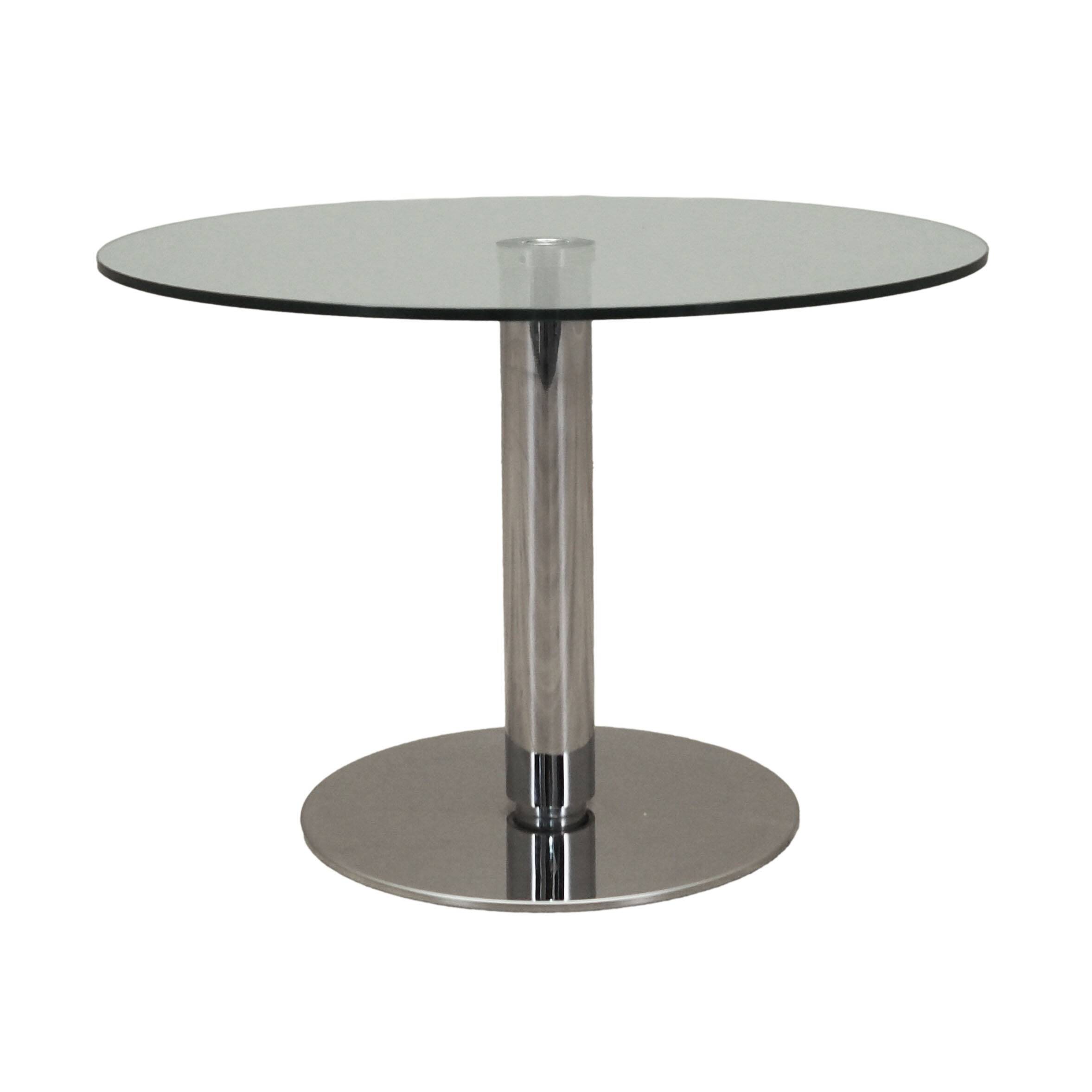 Glass coffee table, Danish design, 1970s, production: BoConcept