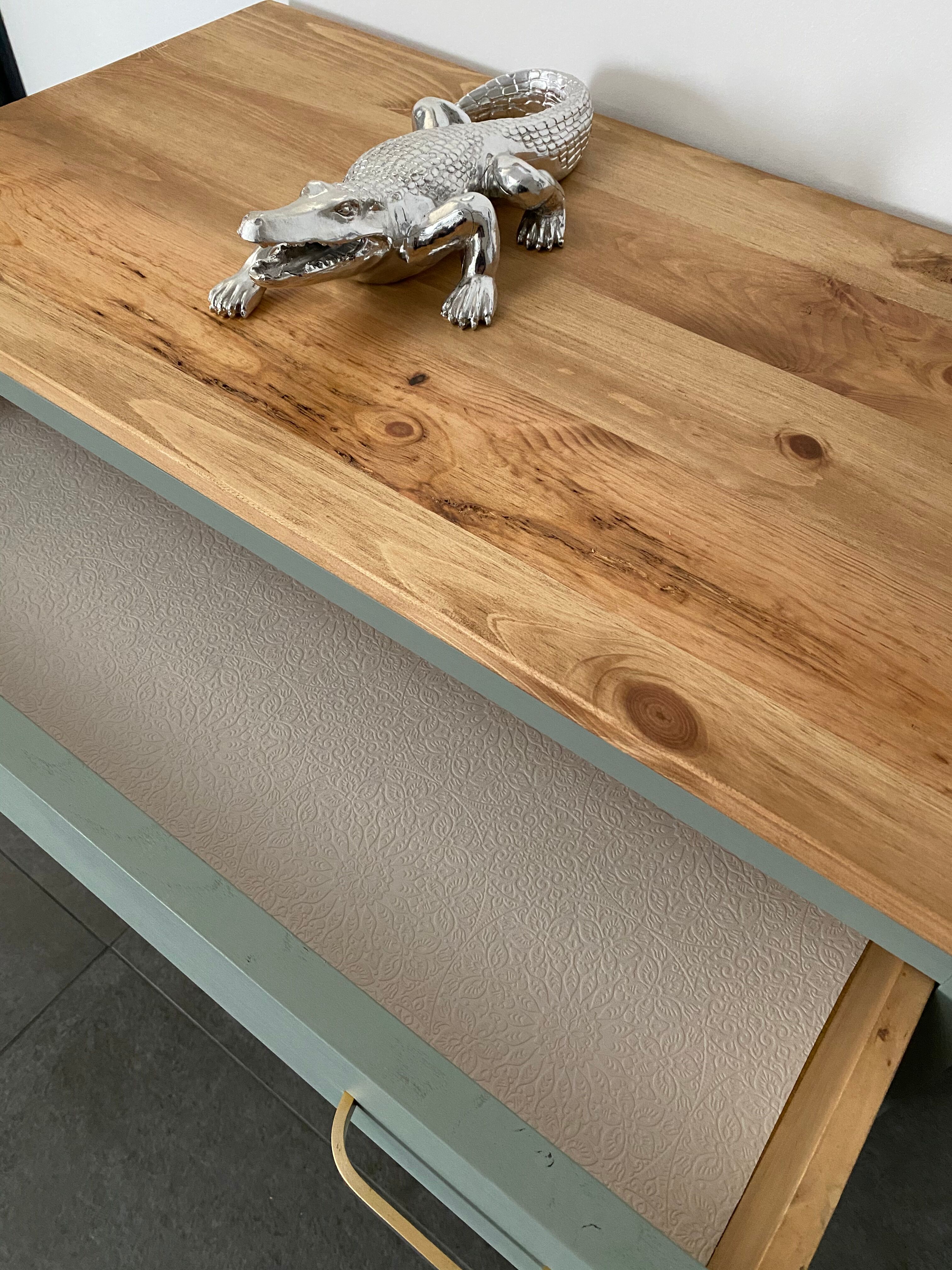 Chest of drawers 3 green water drawers