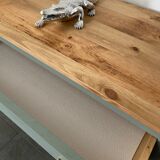 Chest of drawers 3 green water drawers