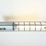 Grey Industrial Hanging Tube Light from Elektrosvit, 1980s