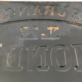 Antique enamelled plate 1900