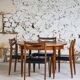 Vintage Scandinavian round teak table, 1960