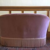 Bench velvet pink
