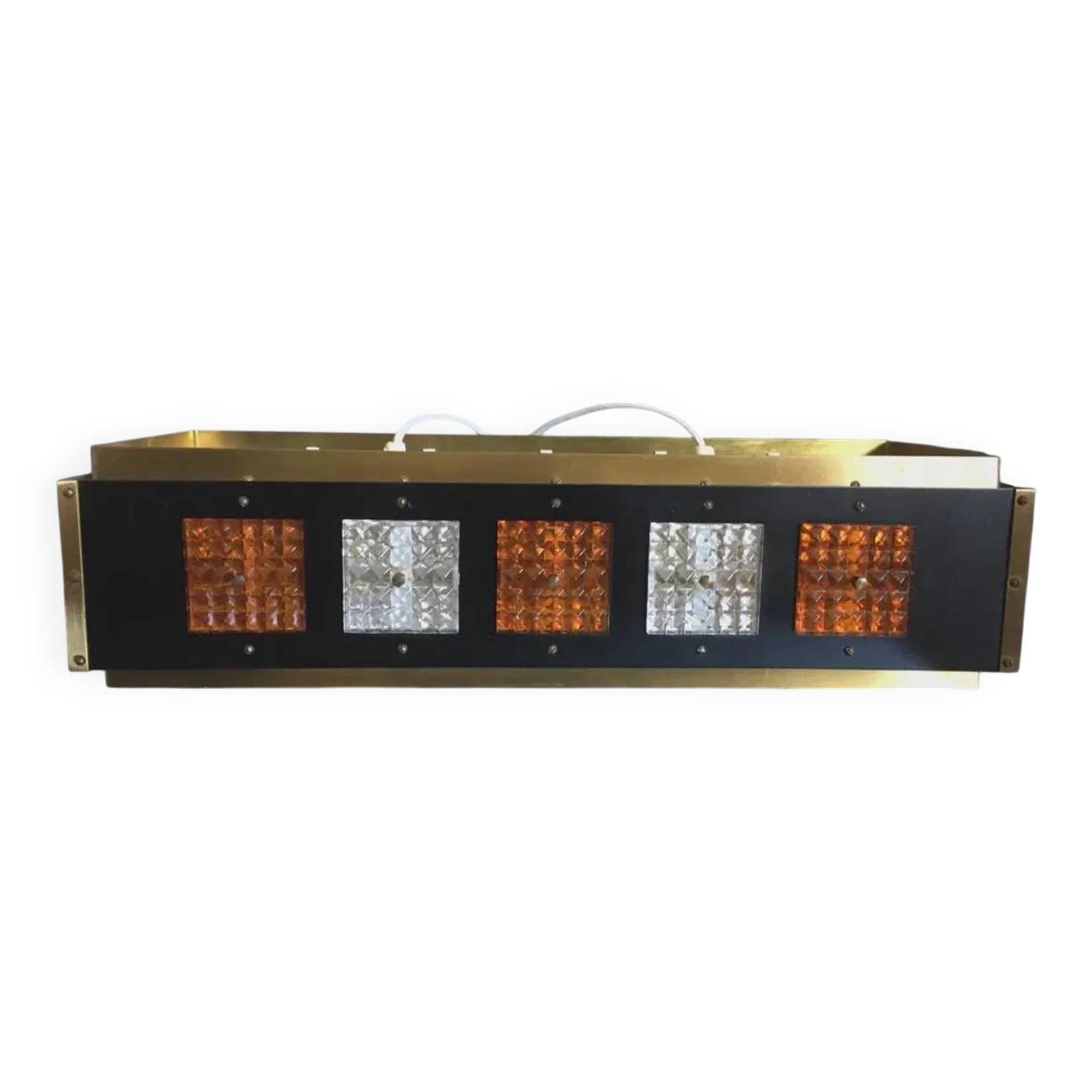 Boda Sweden Pendant Lamp by Erik Höglund & Einar Bäckström, 1960s