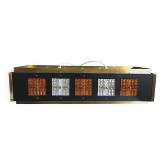 Boda Sweden Pendant Lamp by Erik Höglund & Einar Bäckström, 1960s