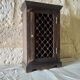 Armoire indienne bois et fer forgé