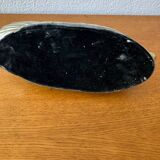 Silver-plated zoomorphic foie gras dish