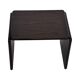 Vintage Italian side table made of ebonized wood 70's design