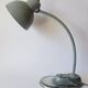 Lampe de bureau industrielle Bauhaus, Marianne Brandt, Kandem, base en verre, années 1930