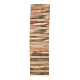 3x10 Rug For Hallway Vintage Kilim Runner Rug, 80x301Cm