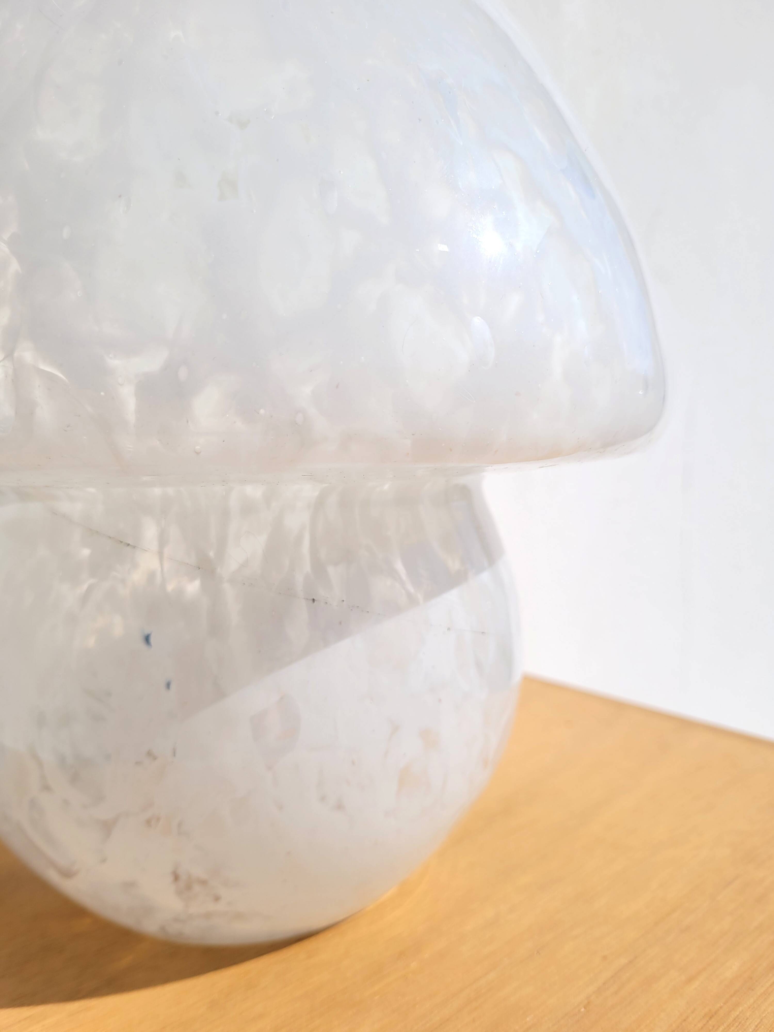 Murano glass mushroom lamp 1970