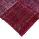 Handmade Oriental Contemporary 199 cm x 300 cm Red Patchwork Carpet