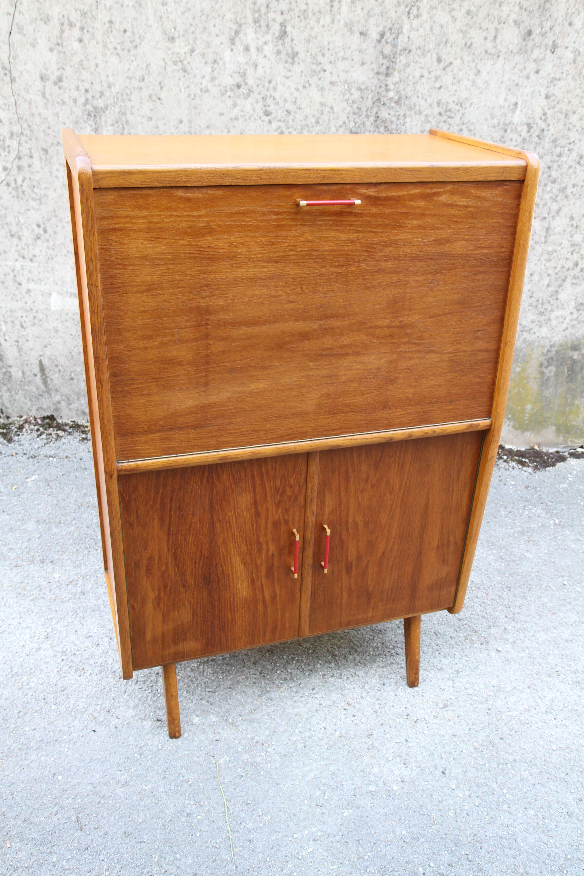 French vintage writing desk of the 1950s