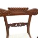 Solid mahogany chairs x 3