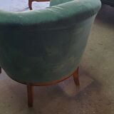 Club armchairs plus footrest