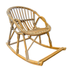 rocking-chair corbeille