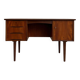 Bureau vintage en teck à deux faces
