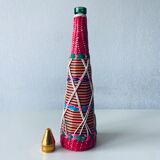 Vintage scoubidou decanter