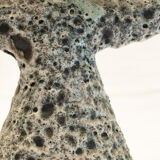 Dieulefit ceramic anthropomorphic candlestick or candlestick