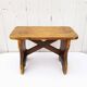 Wooden step stool country decoration