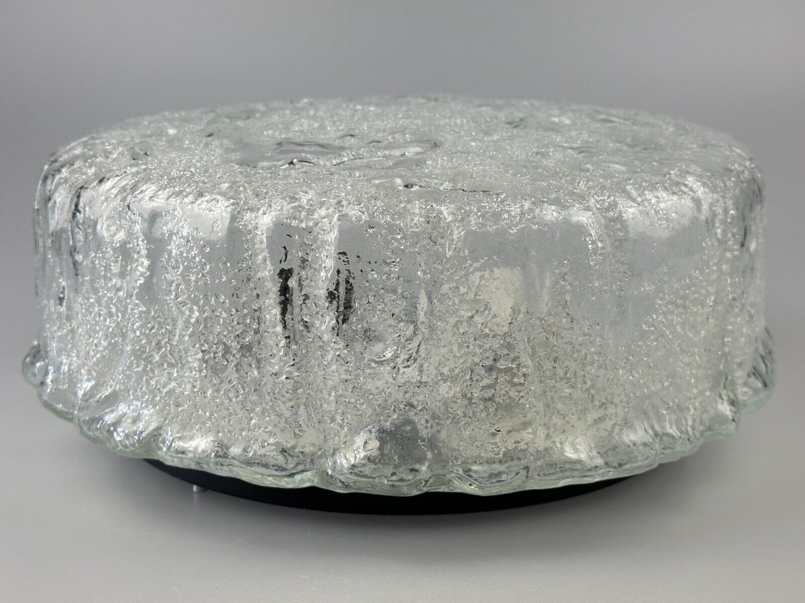 60s 70s ceiling lamp Glashütte Limburg Germany Plafoniere Space Age