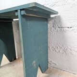 Small rustic pine bench