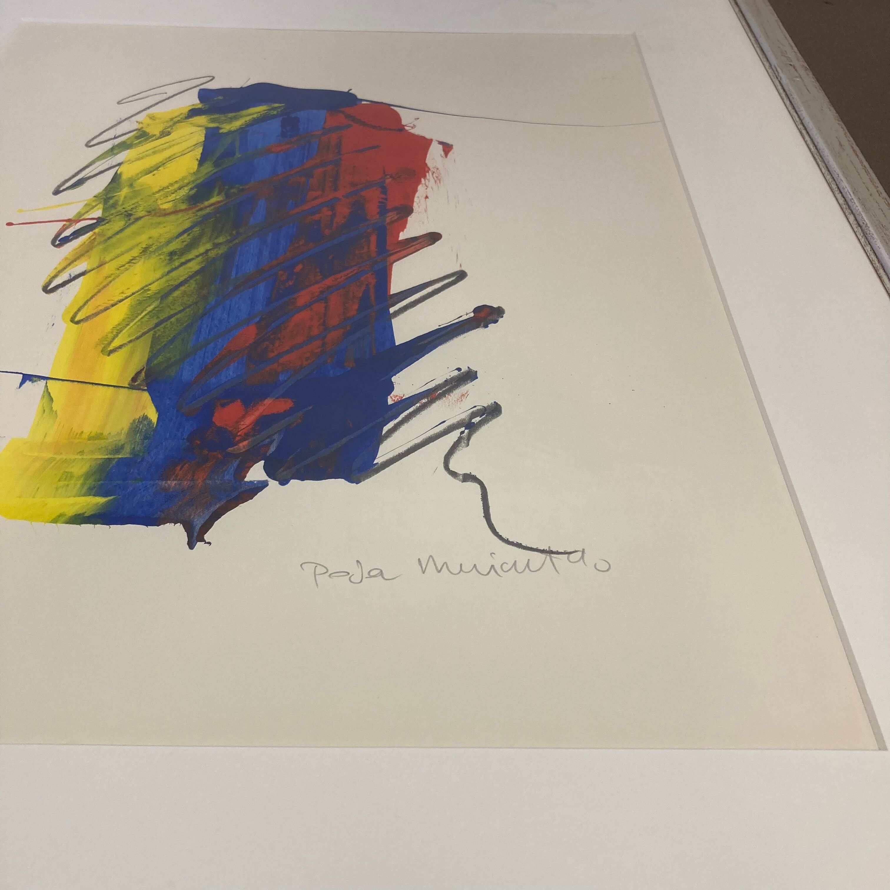 Suite of four scandinavian design compositions "Peder Meinert"