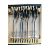 Box of 8 silver-plated teaspoons