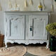 Antique White Patinated Buffet