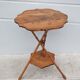 Table pedestal table wood, pedestal table wood imitation bamboo
