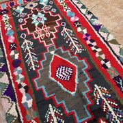 Tapis marocain vintage - Petit tapis Boujaad -  Tapis Boucharouit