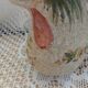 Jug / antique hand-painted rooster