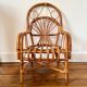 Fauteuil en rotin pour enfant