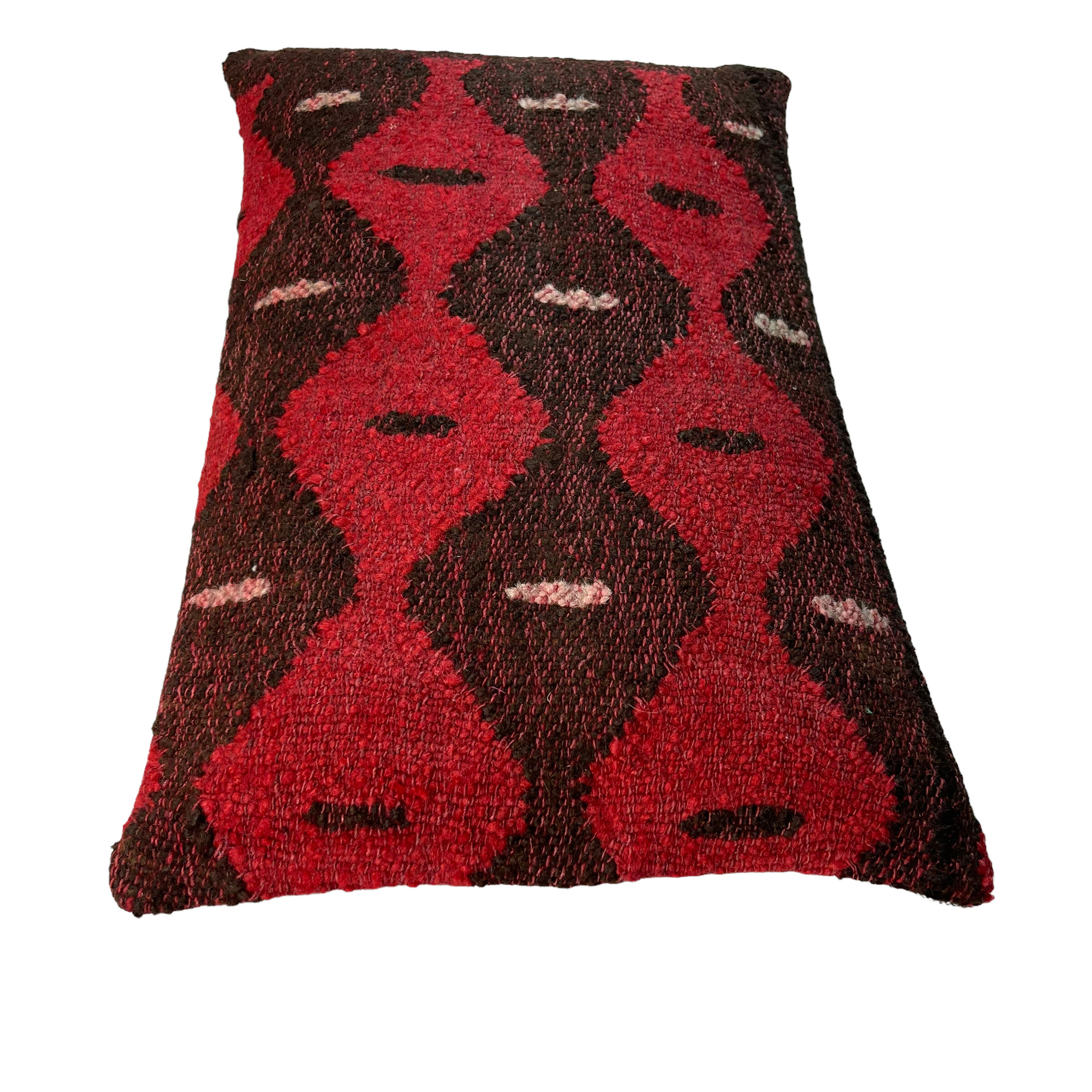 Vintage turkish handmade cushion cover , 30 x 50 cm