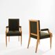 Set de fauteuils en frêne Néoclassiques d’André Arbus 1940