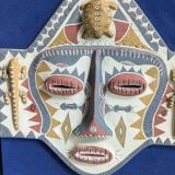 Frame with ethnic mask